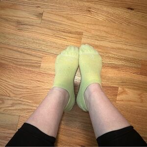 Used Lime Green JL Socks